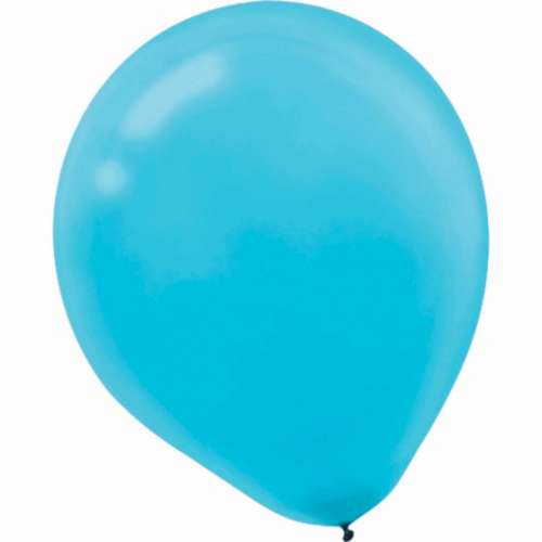 Balloons - Caribbean Blue - Click Image to Close